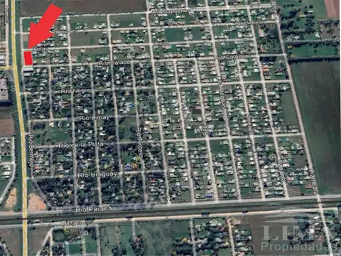 Excelente ubicación sobre AO12, lote Nº 340. Barrio Las Acequias. Roldán