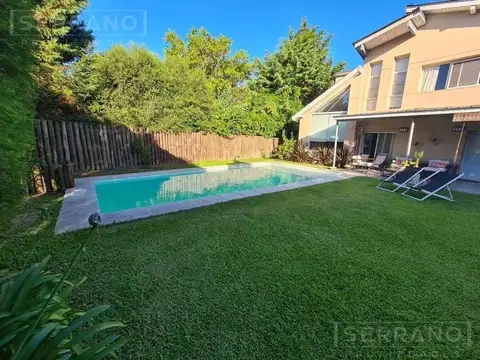 AFG. Alquiler Temporal, Casa 3 d, Jardín y Pileta. Las Glorietas, Nordelta