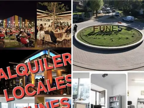 LOCALES FUNES #ALQUILER,  mejor ubicación y precio consulte el WhatsApp