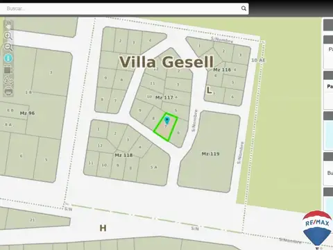 Terreno en Venta en Villa Gesell, USD 34.000