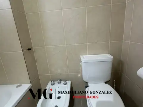 Departamento 2 ambientes con 1 baño