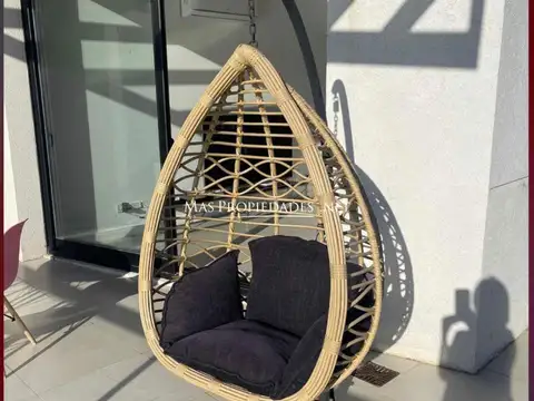 Departamento 2 ambientes con 2 baños