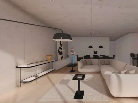 Departamento 2 ambientes con 1 baño