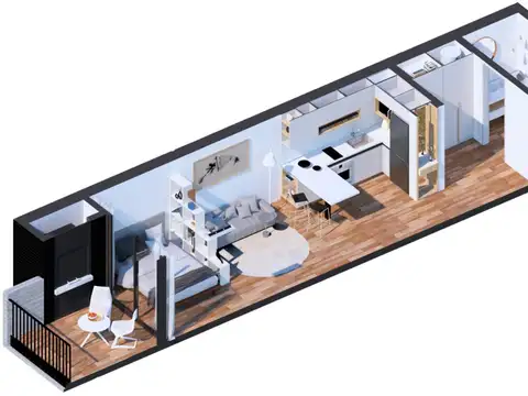 Departamento en Palermo Hollywood