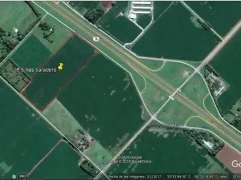 Campo en Venta de 8,50  ha