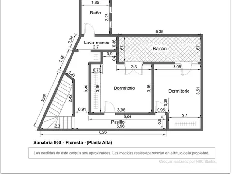 Depto Tipo Casa en Venta de 3 ambientes