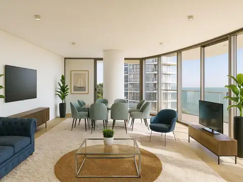 Venta Maral Explanada Playa Chica  | 3 Ambientes (104 m²) en Torre 3 | Diseño Pelli