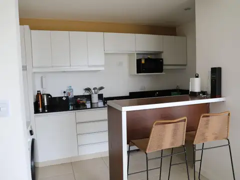 Departamento 2 ambientes con 2 baños