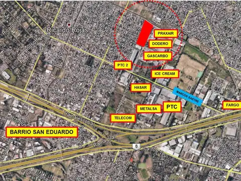 Galpon en Alquiler en El Talar, USD 8