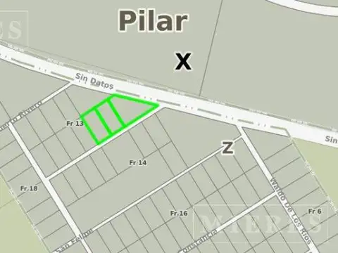 Fracción de 17600m2 en Zelaya sobre Isla Rasa - Limite San Sebastian