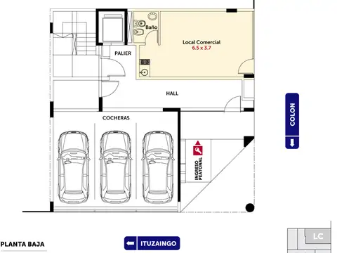 Departamento en Venta en Republica De La Sexta, USD 45.000