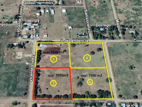 Terreno en venta - 7.500Mts2 - Carmen de Areco