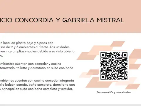 Concordia 4600, Piso 1º