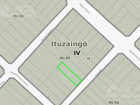 Terreno en Venta en Villa Gobernador Udaondo, USD 88.000