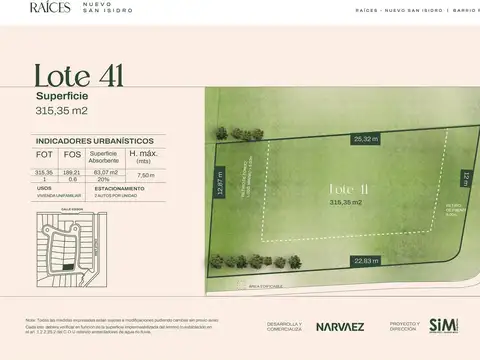 Terreno en Venta de 333,0 m2