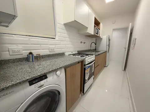 Departamento 2 ambientes con 2 baños
