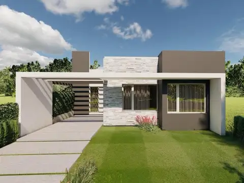 Casa a estrenar 2 dormitorios con patio zona INTA