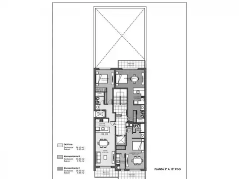 Departamento en Venta de 1 dormitorio