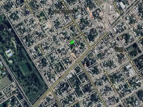 Liniers e/ Don Quijote y Juan Domingo Perón