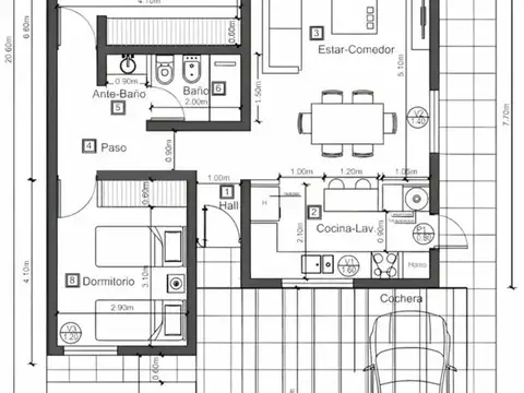 Casa en Venta de 2 dormitorios