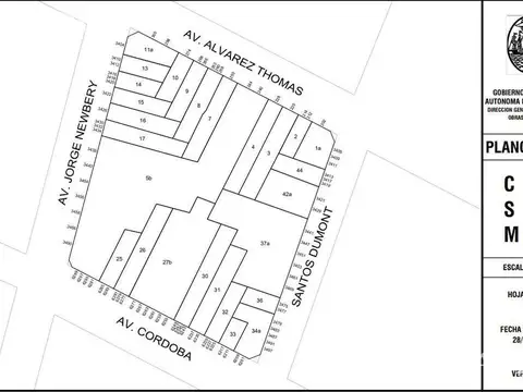 Terreno en Venta en Colegiales, USD 1.000.000