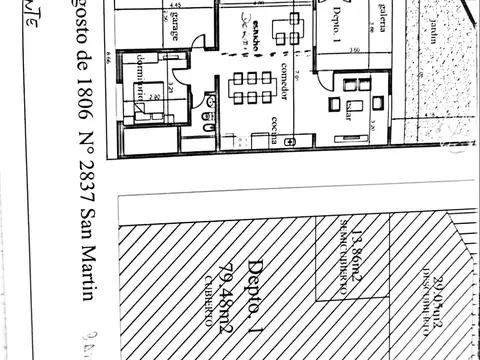 Depto Tipo Casa en Venta de 3 ambientes