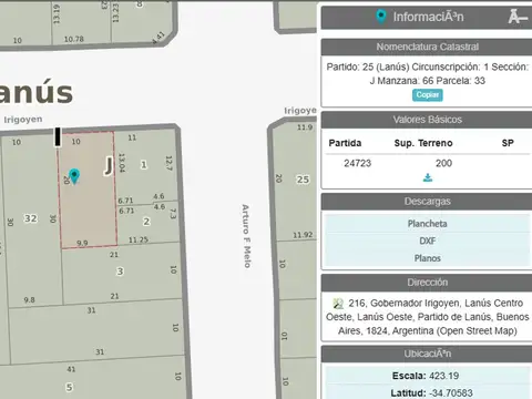 Gobernador Irigoyen 200