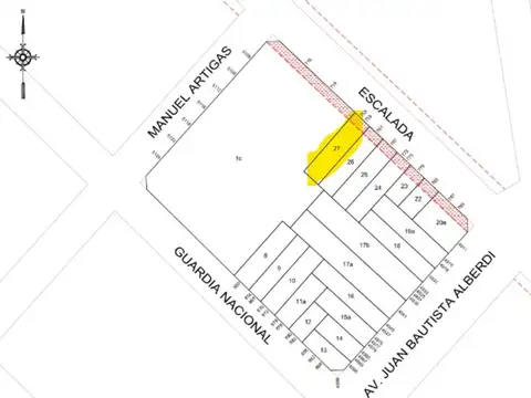 Terreno en Venta en Barrio Naón, USD 295.000