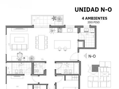 Venta Departamento Monoambiente en Villa Devoto