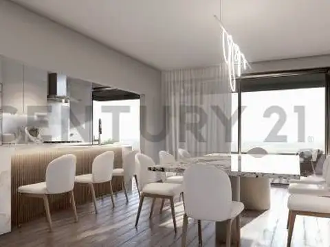 Departamento 3 ambientes con 2 baños