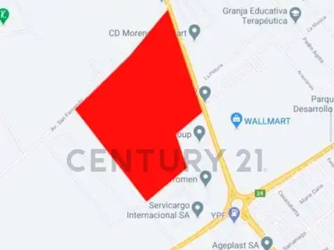 VENTA DE 49 HECTAREAS AV. SAN FERNANDO Y RUTA 25