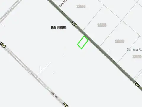 Terreno en Venta 15  mts Frente