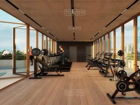 Departamento 3 ambientes con 2 baños