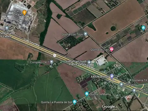 Venta Quinta lote 4 Has en Zarate Zona Industrial.