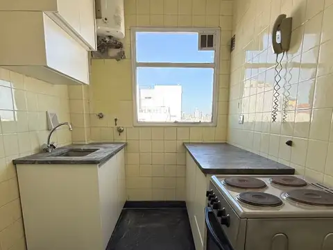 Departamento 2 ambientes con 1 baño