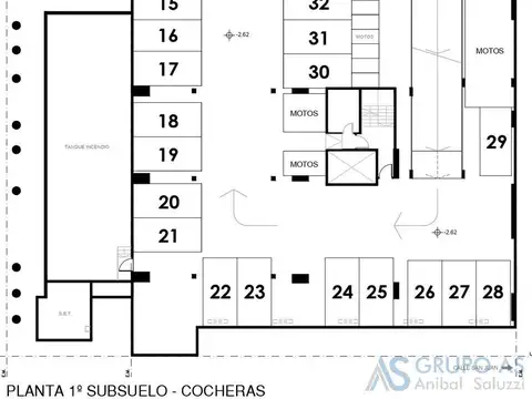 San Juan  al 1000 - Parking de 100 Cocheras