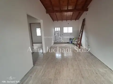 Casa 3 ambientes con 1 baño
