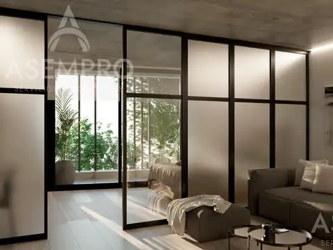 Departamento Monoambiente con 1 baño