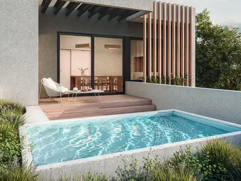 Casa de pasillo - 3 dormitorios - Terraza