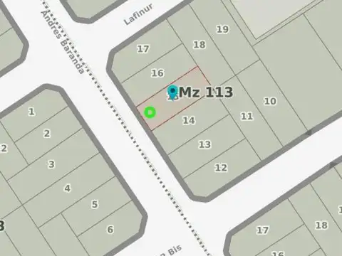 Terreno en Venta de 260,0 m2