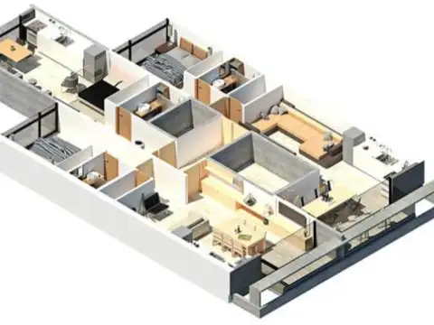 Departamento 2 ambientes a estrenar San jose