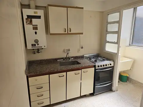 Departamento 2 ambientes con 1 baño