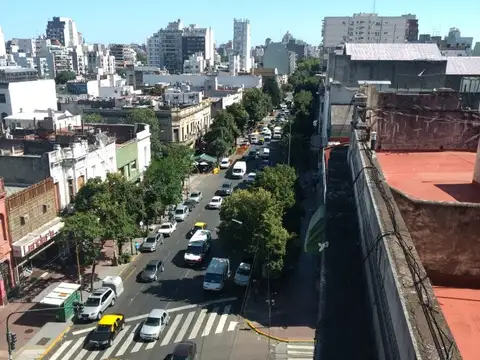 Espectacular monoambiente al frente vista abierta, en la mejor zona de Boedo