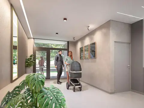 Departamento 2 ambientes con 1 baño