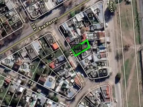 Terreno en Venta 12  mts Frente