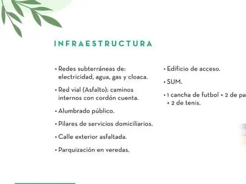 Terreno en Venta en Pilar Del Este, USD 55.000