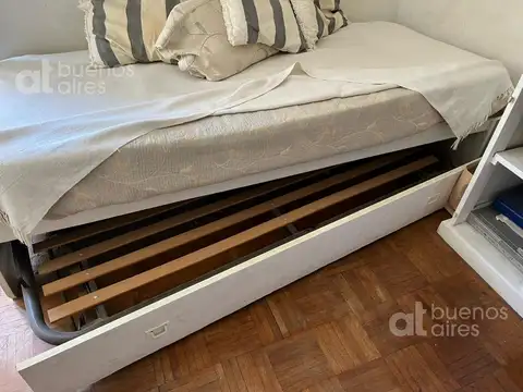 Departamento 2 ambientes con 1 baño