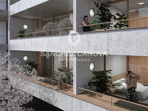 Departamento Monoambiente con 1 baño