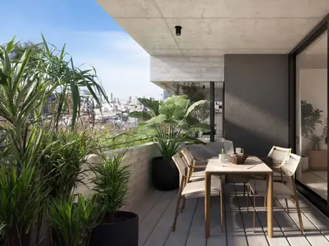 Departamento 2 ambientes con 1 baño