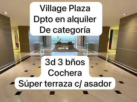 Departamento 4 ambientes con 3 baños